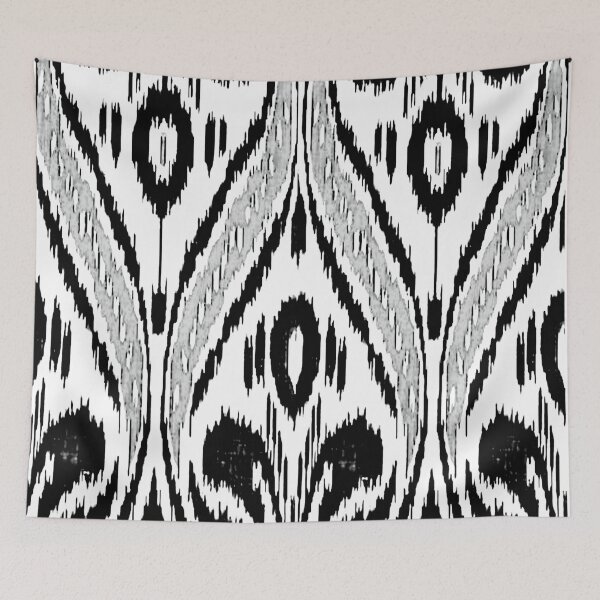 Item preview, Uzbek Ikat floral designs ikat patterns, Uzbek Ikat designs designed and sold by LeFabriqueOuz.