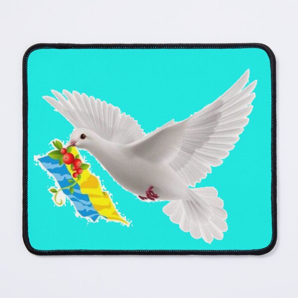 Item preview, Ukraine, Ukrainian Flag, Dove of Peace designed and sold by Raisa  Suchanova.