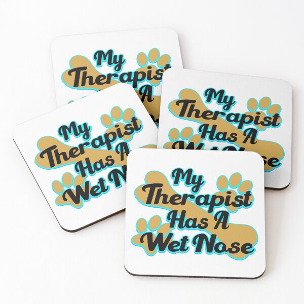 Item preview, Dog Pet Gifts - My Therapist Has A Wet Nose designed and sold by bahdsgraphic.