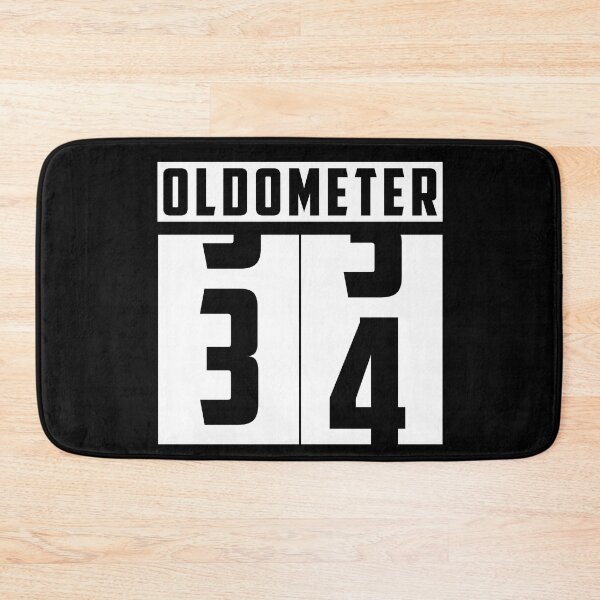 Item preview, Oldometer counter Number 34 birthday designed and sold by HeavyStyle.