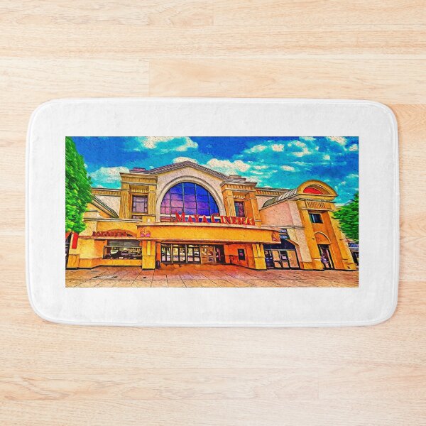 Item preview, Maya Cinemas building in downtown Salinas, California - digital painting designed and sold by NickoPrints.