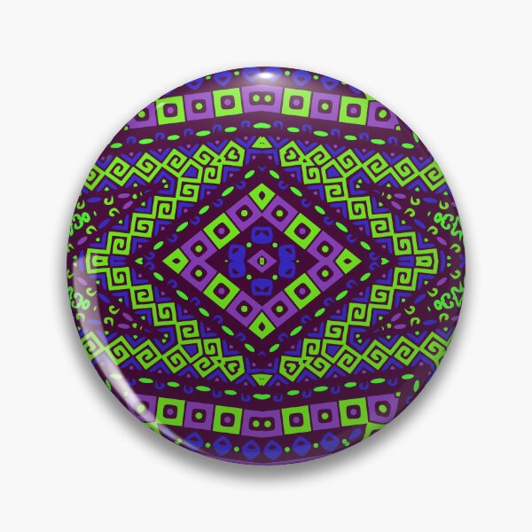 Item preview, Psychedelic geometric pattern designed and sold by TheCosmoWest.