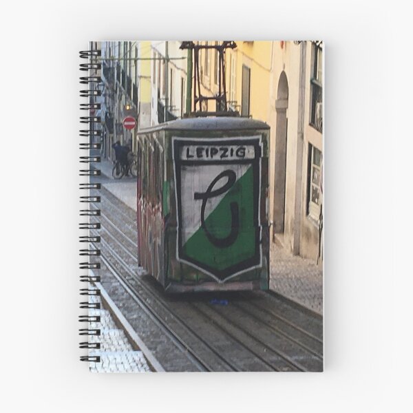 Item preview, Lisbon Bica funicular with graffiti Leipzig designed and sold by TransportFans.