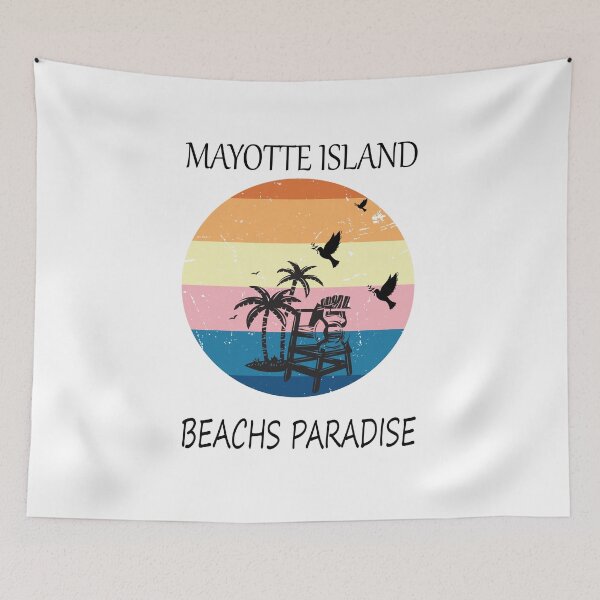 Item preview, Mayotte island, beach paradise designed and sold by FoxinhoSoumaila.