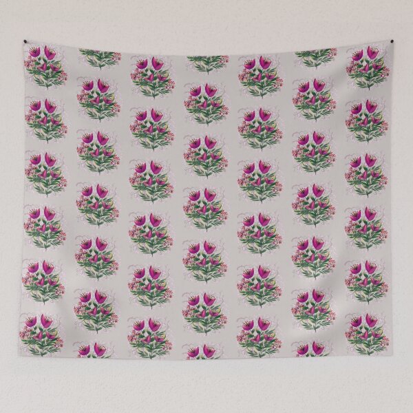 Item preview, Summer Pink Floral designed and sold by Almanzart.