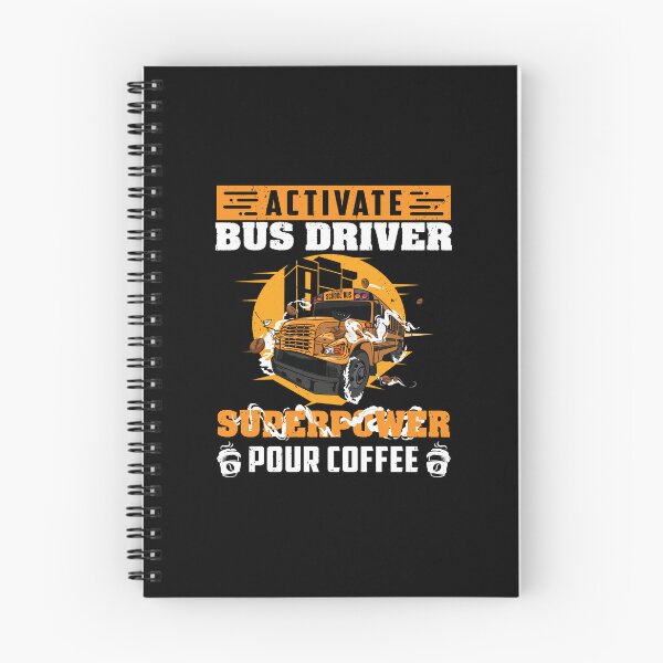 Item preview, Activate Bus Driver Superpower Coffee Funny designed and sold by StrongShirts.