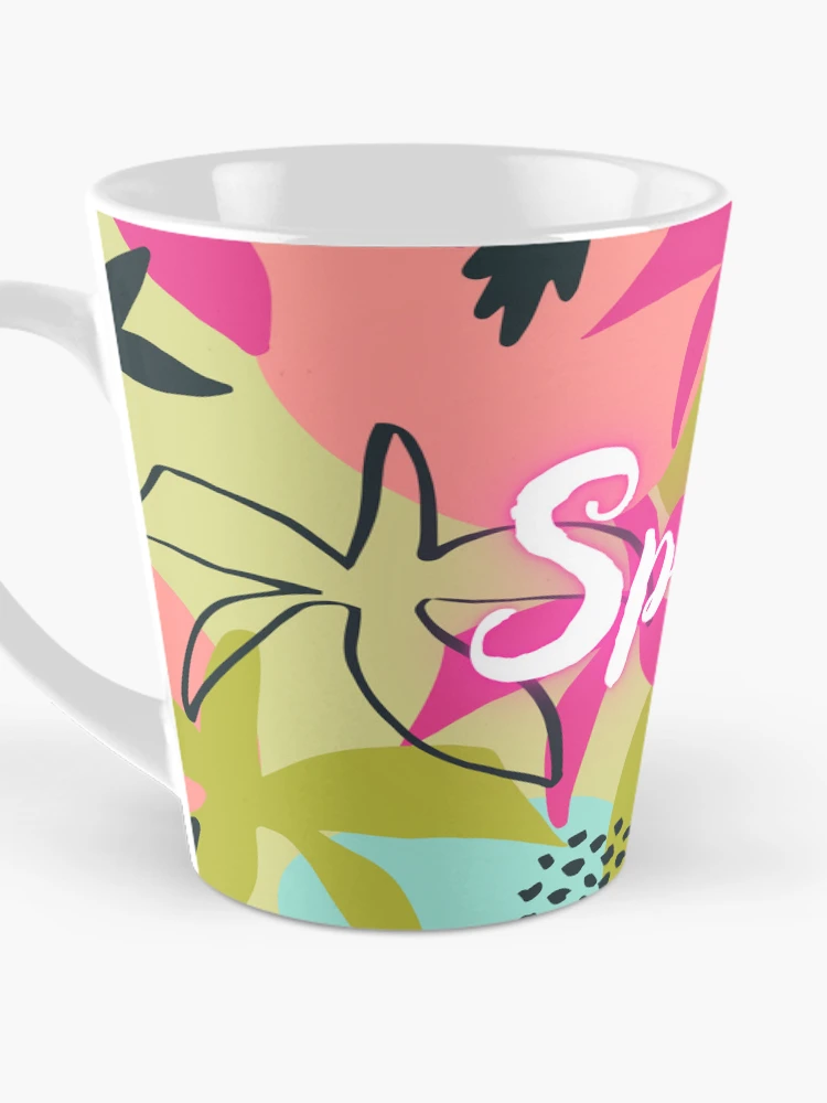 Thumbnail 3 of 4, Coffee Mug, Spring Pattern designed and sold by RedTomasB.