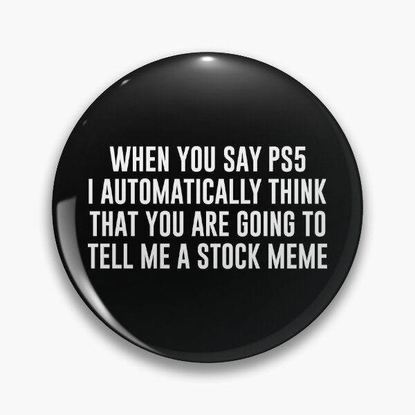 Item preview, Stock Meme (White/Black BG) designed and sold by FilipeFerreira.