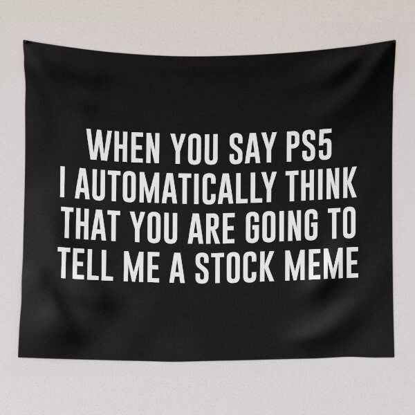 Item preview, Stock Meme (White/Black BG) designed and sold by FilipeFerreira.