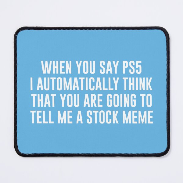 Item preview, Stock Meme (Blue BG) designed and sold by FilipeFerreira.