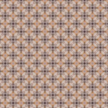 Artwork thumbnail, Pastel Visions kaleidoscopic seamless pattern by Penguland
