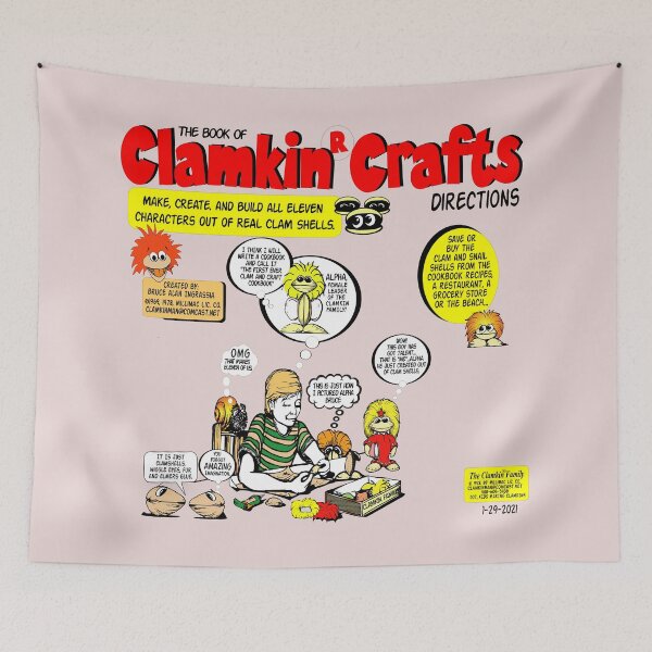 Item preview, The Book of Clamkin Crafts Cover Page-1 designed and sold by Bruce Ingrassia.