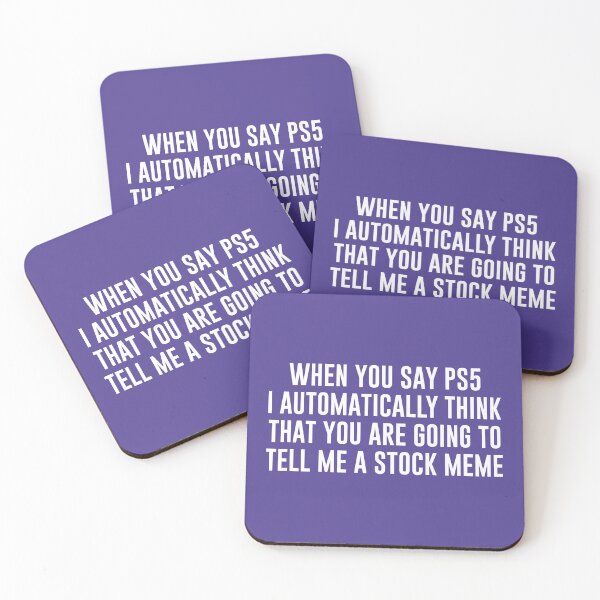 Item preview, Stock Meme (Purple BG) designed and sold by FilipeFerreira.