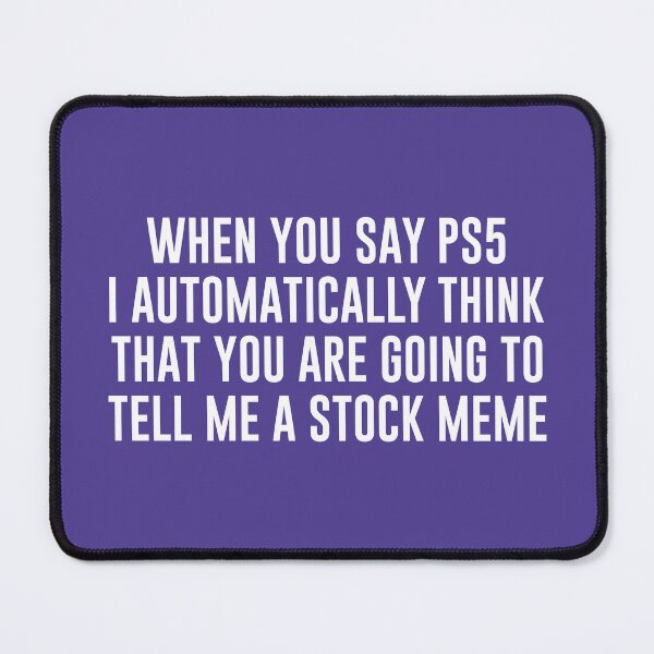 Item preview, Stock Meme (Purple BG) designed and sold by FilipeFerreira.