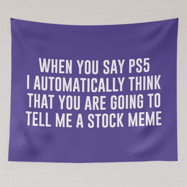 Item preview, Stock Meme (Purple BG) designed and sold by FilipeFerreira.