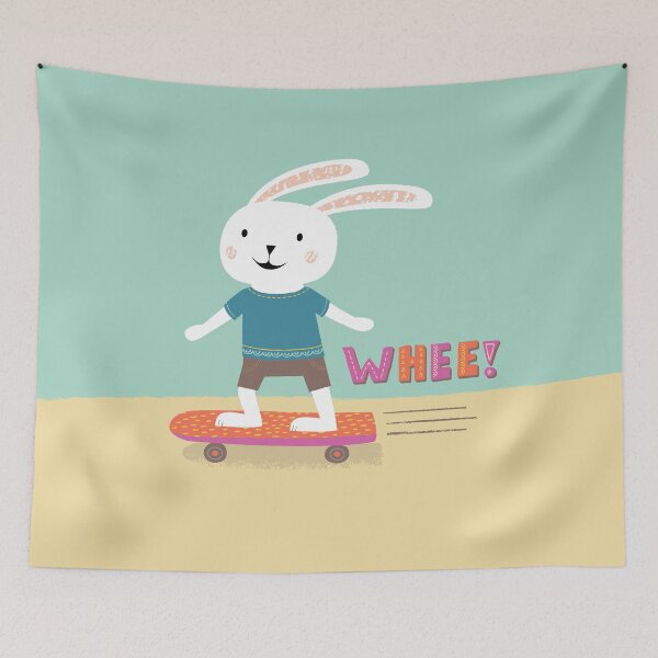Item preview, Bunny on a Board designed and sold by Portia Monberg.