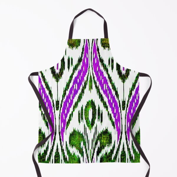Item preview, Uzbek Ikat diseños florales patrones ikat, Uzbek Ikat diseños designed and sold by LeFabriqueOuz.