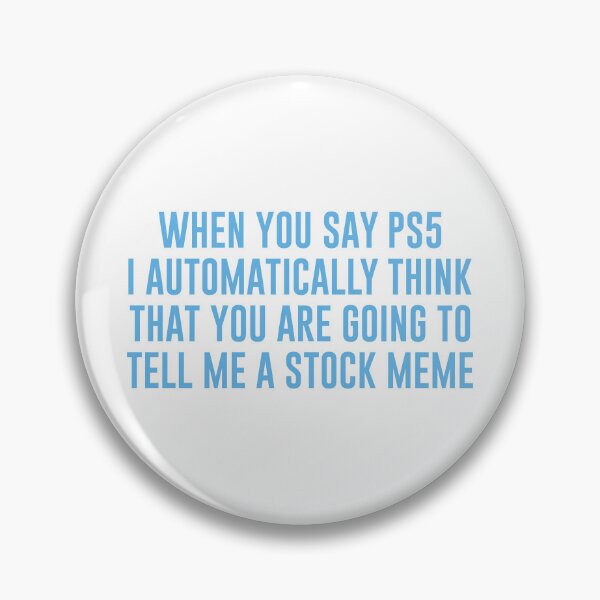 Item preview, Stock Meme (Blue) designed and sold by FilipeFerreira.