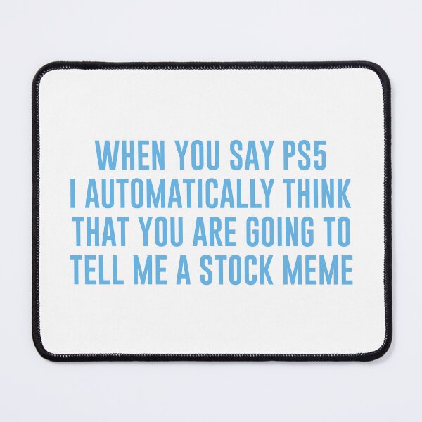 Item preview, Stock Meme (Blue) designed and sold by FilipeFerreira.