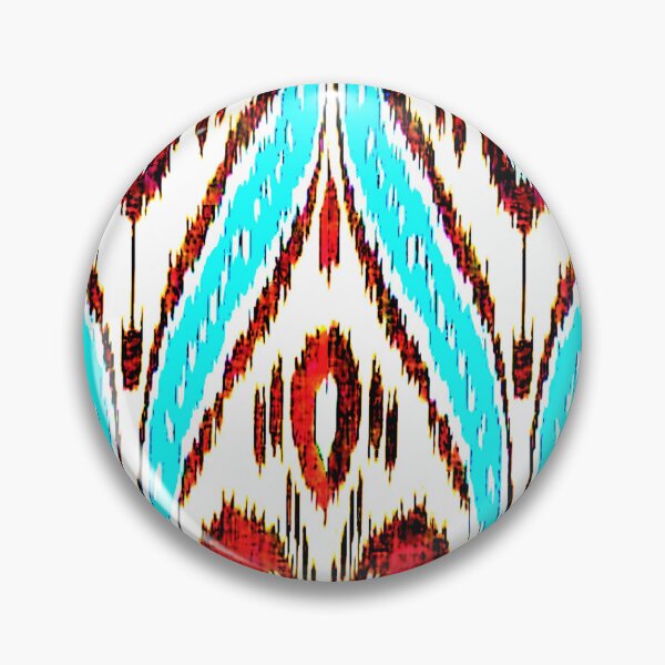 Artikelvorschau, Usbekische Ikat-Blumenmuster, Ikat-Muster, usbekische Ikat-Designs entworfen und verkauft von LeFabriqueOuz.