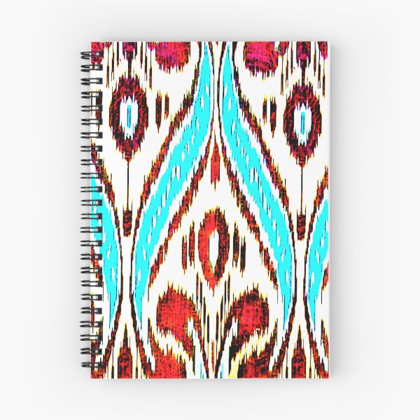 Item preview, Uzbek Ikat floral designs ikat patterns, Uzbek Ikat designs designed and sold by LeFabriqueOuz.