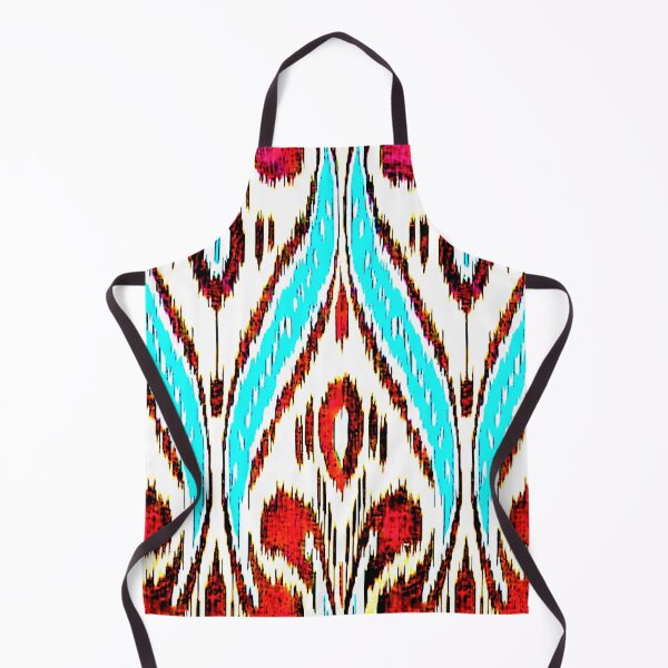 Item preview, Uzbek Ikat floral designs ikat patterns, Uzbek Ikat designs designed and sold by LeFabriqueOuz.