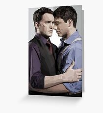 Ianto and Jack Greeting Card