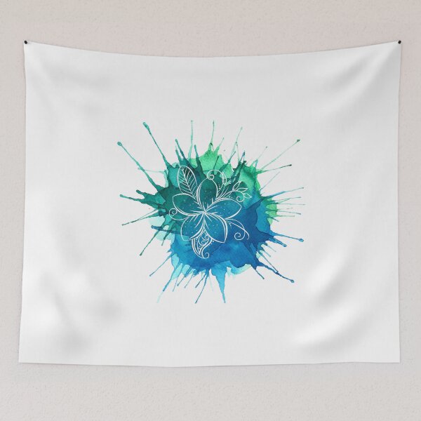 Item preview, Splash with a Flower designed and sold by ClairsCreations.