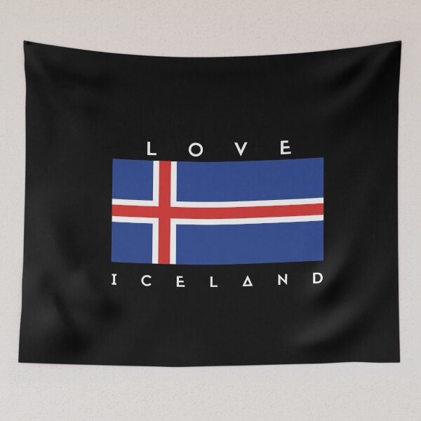 Aperçu de l'œuvre Supporter de l'Islande créée et vendue par RomeoSketches.