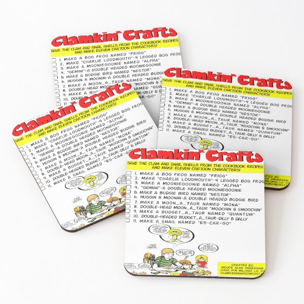 Item preview, Table of Contents for Clamkin Crafts Version 1 designed and sold by Bruce Ingrassia.