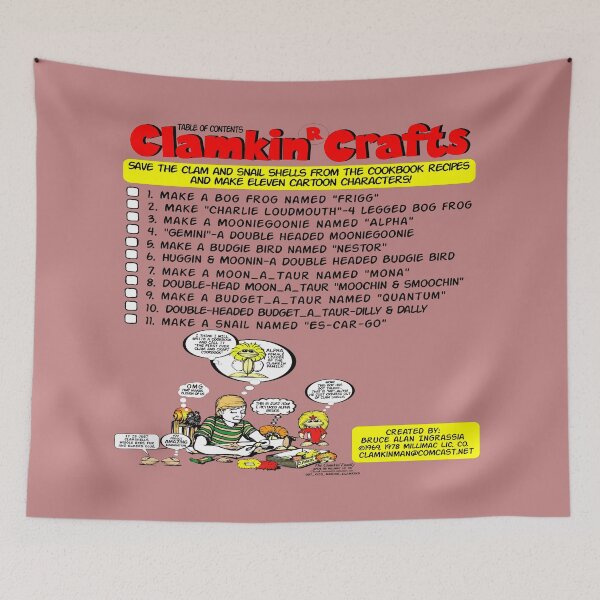 Item preview, Table of Contents for Clamkin Crafts Version 1 designed and sold by Bruce Ingrassia.