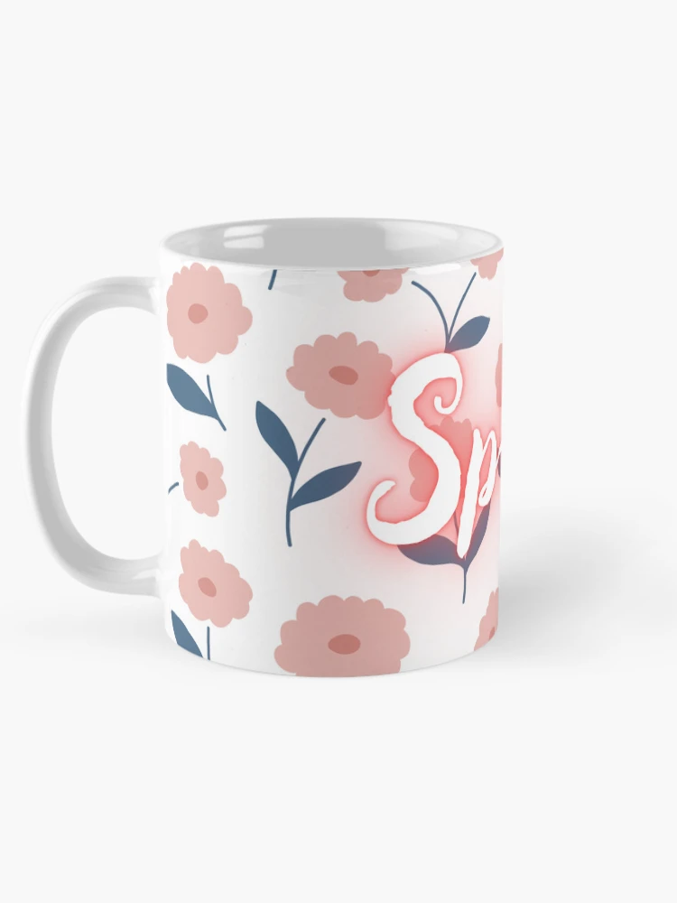 Thumbnail 5 of 6, Coffee Mug, Spring Pattern designed and sold by RedTomasB.