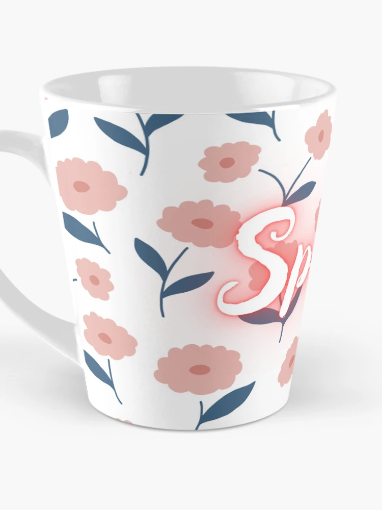 Thumbnail 3 of 4, Coffee Mug, Spring Pattern designed and sold by RedTomasB.