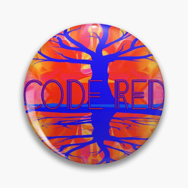 Item preview, Code Red Save The Planet Art Work designed and sold by EdwardMonet.