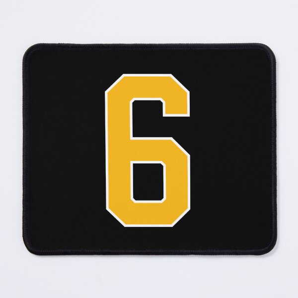 Item preview, Yellow Number 6 lucky sports jersey six designed and sold by HeavyStyle.