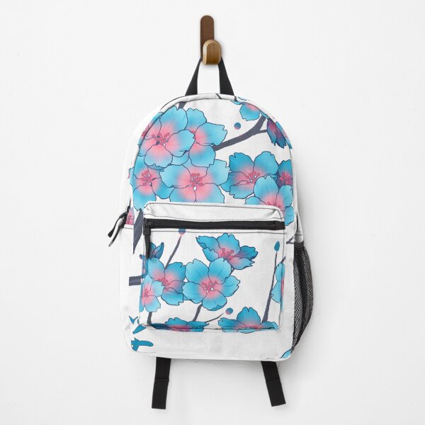 Item preview, Falling blue-pink Sakura Cherry Blossom petals designed and sold by arterialmotive.