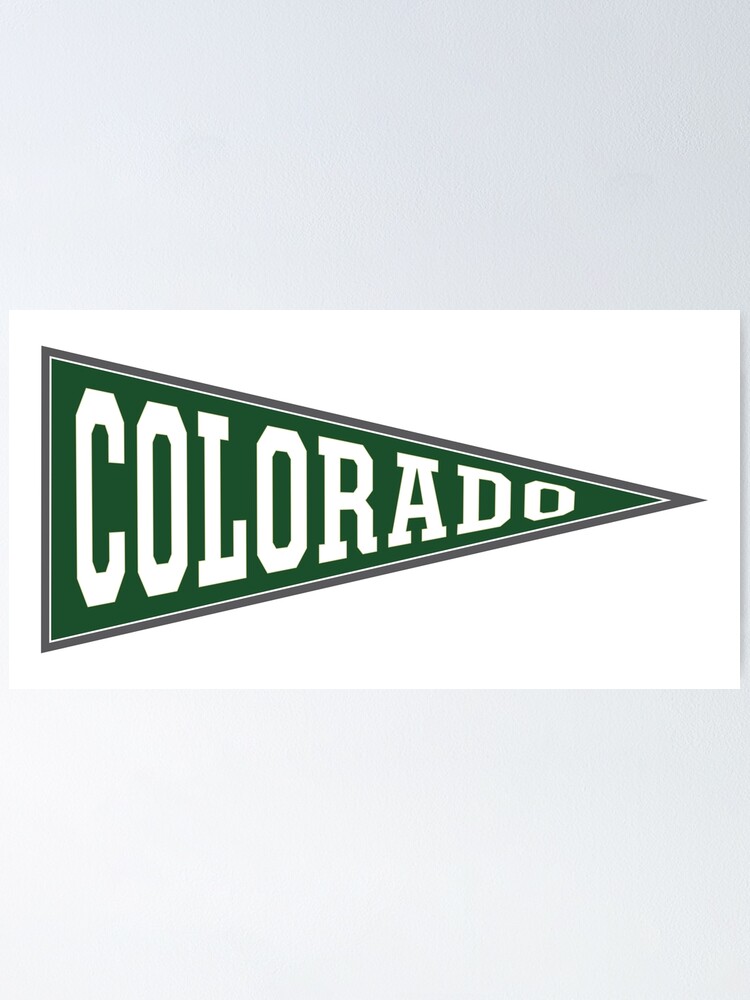 Retro car plate for banner design colorado state Vector Image