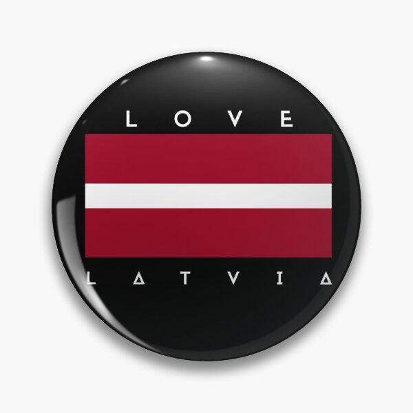 Item preview, Latvia Country Supporter designed and sold by RomeoSketches.