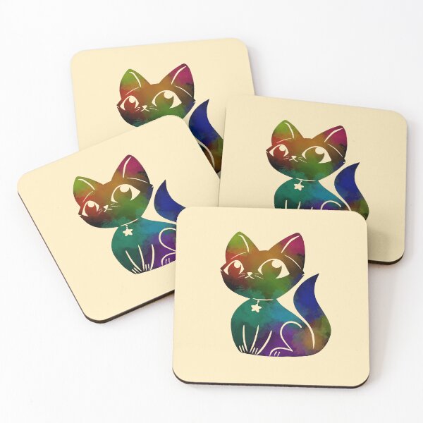 Item preview, Colorful Cat designed and sold by RoseBoba.