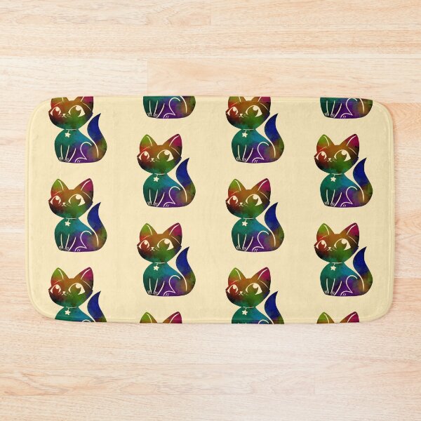 Item preview, Colorful Cat designed and sold by RoseBoba.