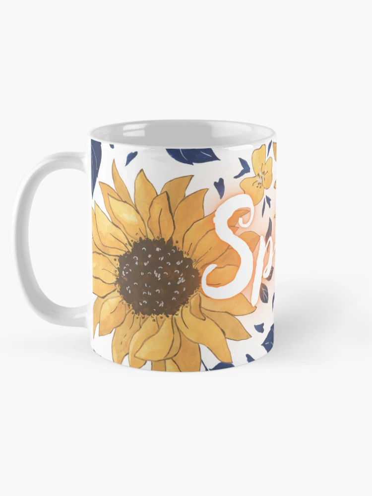 Thumbnail 5 of 6, Coffee Mug, Spring Pattern designed and sold by RedTomasB.