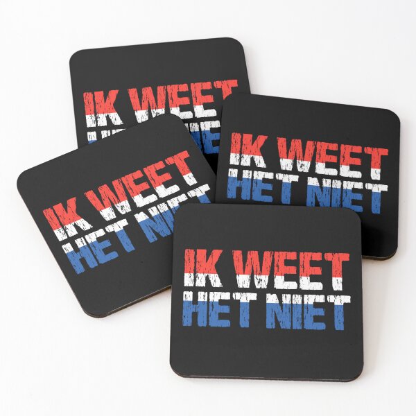 Item preview, Ik Weet Het Niet Dutch I Don't Know Funny Netherlands Flag designed and sold by Nirvanibex.