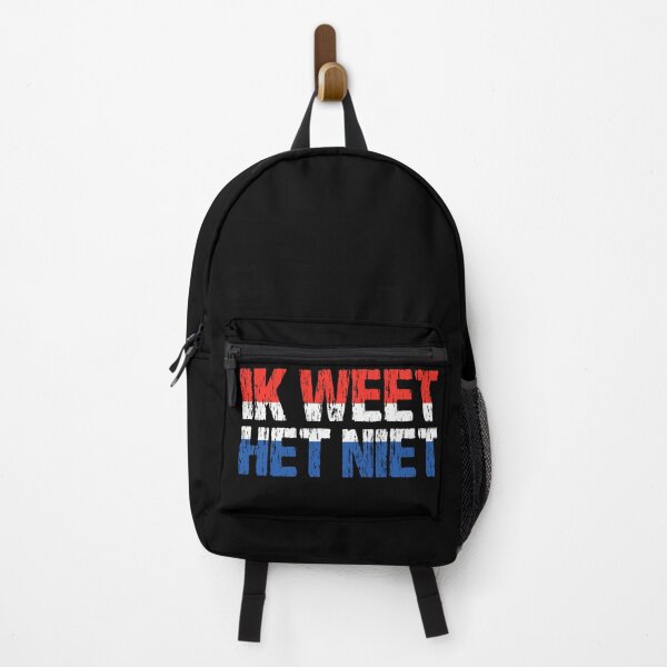 Item preview, Ik Weet Het Niet Dutch I Don't Know Funny Netherlands Flag designed and sold by Nirvanibex.