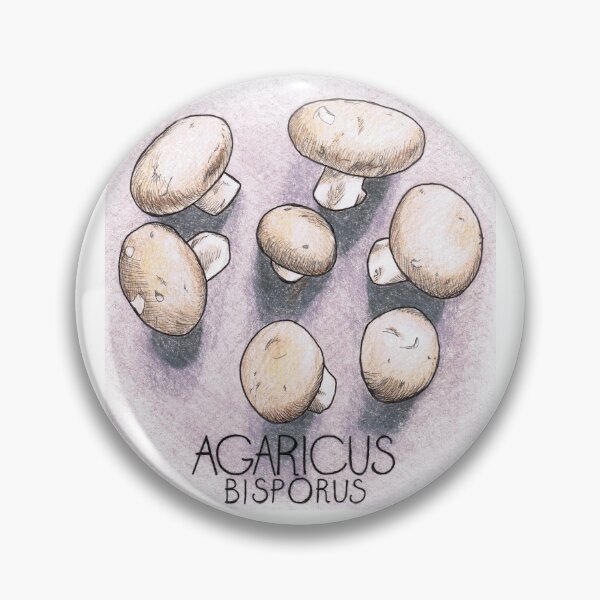 Item preview, Mushroom (Agaricus bisporus) designed and sold by EvaSeyler.