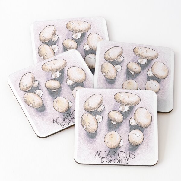 Item preview, Mushroom (Agaricus bisporus) designed and sold by EvaSeyler.