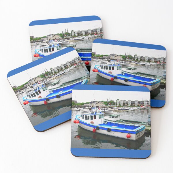Item preview, Boats in Charlottetown Harbour designed and sold by Shulie1.
