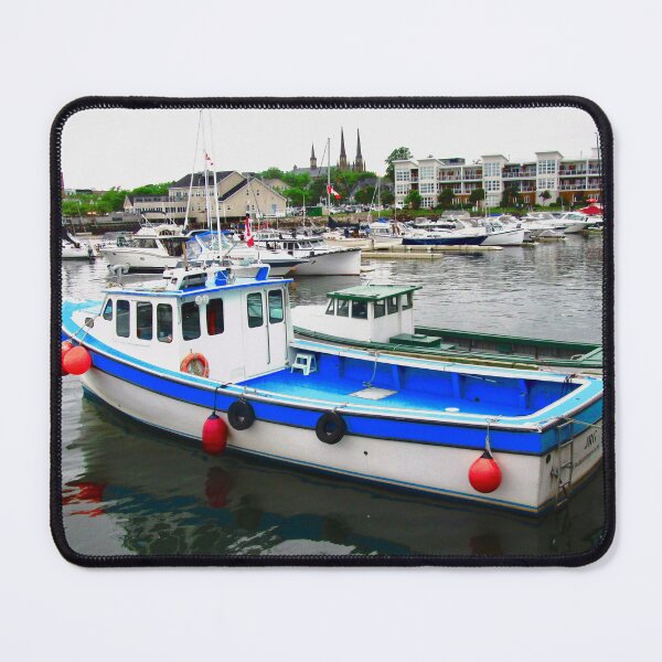 Item preview, Boats in Charlottetown Harbour designed and sold by Shulie1.