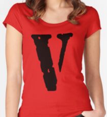 Vlone Women's Fitted Scoop T-Shirt