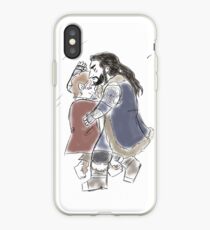 cuddles for warmth iPhone Case
