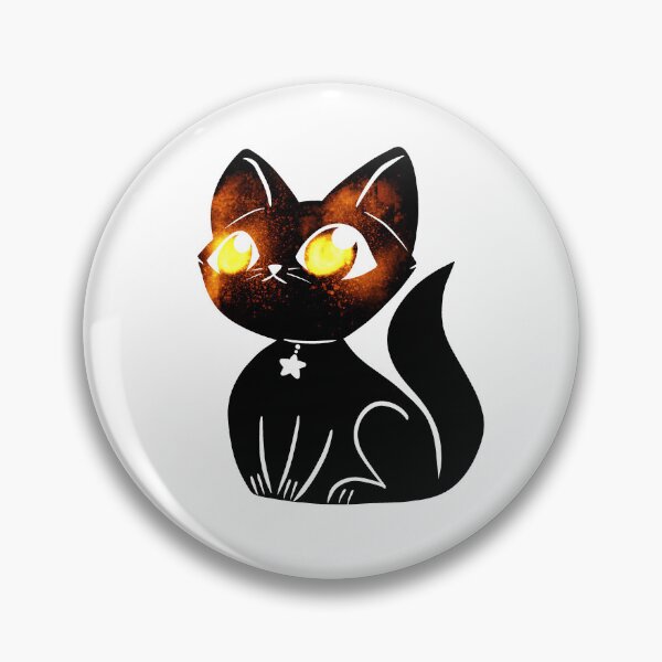 Item preview, Fiery Eyed Cat designed and sold by RoseBoba.